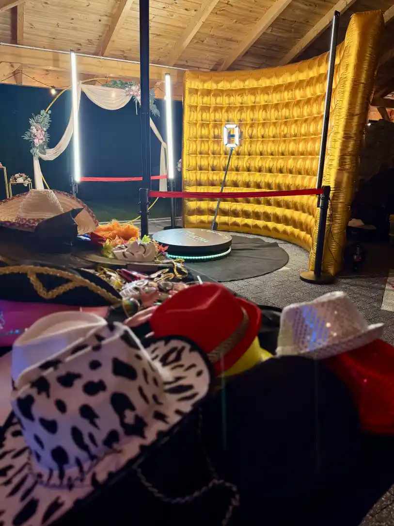 FotoBudka 360 na weselu