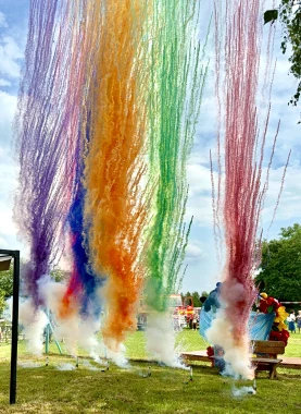 Ciężki dym i Fotanny iskier